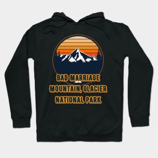 Bad Marriage Mountain, Glacier National Park Hoodie